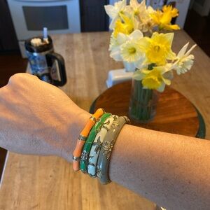 Colorful Bangle Bracelet Set